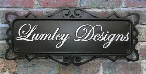 metal works cast house sign|cast house signs uk.